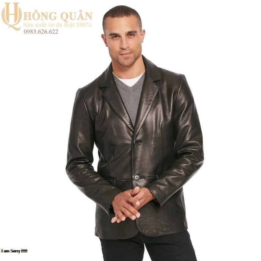 Cách phối đồ với áo vest da nam sang trọng thanh lịch